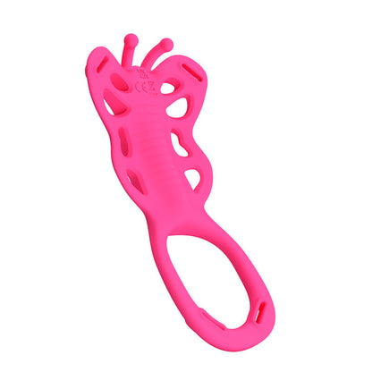 PRETTY LOVE - BUTTERFLY APP-STYRD TROSVIBRATOR ROSA