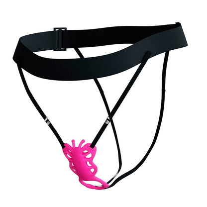 PRETTY LOVE - BUTTERFLY APP-STYRD TROSVIBRATOR ROSA