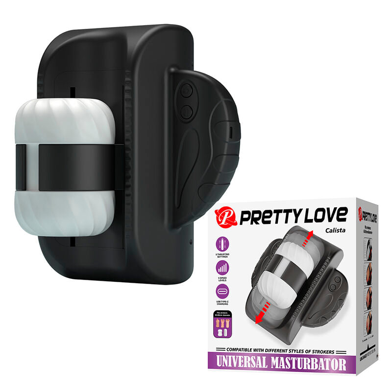 PRETTY LOVE - CALISTA UNIVERSELL AUTOMATISK SJÄLVÄLSKARE SVART