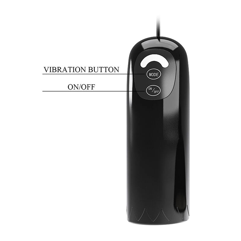 PRETTY LOVE – ROTERANDE NIPPELSTIMULATOR SVART