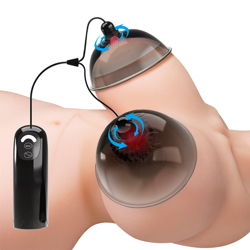 PRETTY LOVE – ROTERANDE NIPPELSTIMULATOR SVART