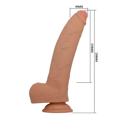 PRETTY LOVE - FABIAN FLEXIBEL DILDO MED SUGPROPP FLESH
