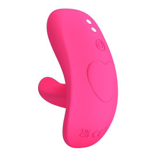 PRETTY LOVE - HAZELYNN 12-FUNKTIONS MASSAGEAPPARAT MED APPSTYRNING ROSA