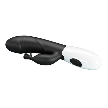 PRETTY LOVE - RASMUSSEN 30 FUNCTION RABBIT VIBRATOR BLACK