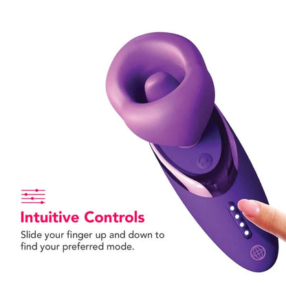 FANTASY FOR HER - PLEASURE SUCKER VIBRATOR LILA