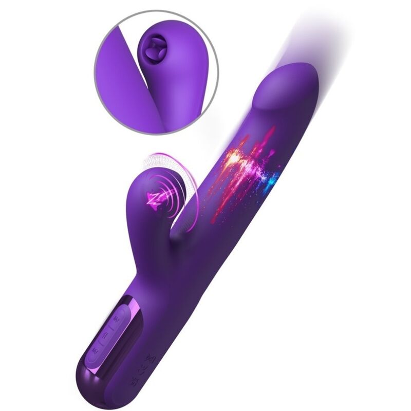 FANTASY FOR HER - SUPER SONIX THRUSTER KANINVIBRATOR LILA