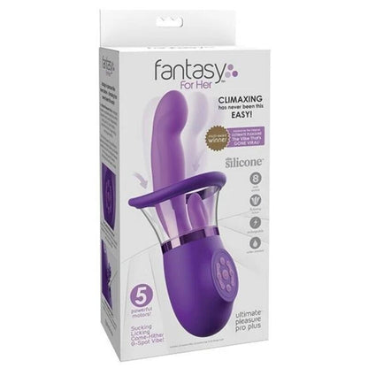 FANTASY FOR HER - ULTIMATE PLEASURE PRO PLUS KANINVIBRATOR LILA 20,3 CM