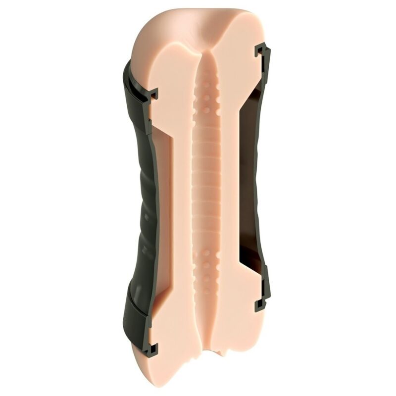 PDX EXTREME - BLÖTA SLIDOR SUPER FLIP-A-PUSSY VÄNDBAR STROKER 21,6 CM