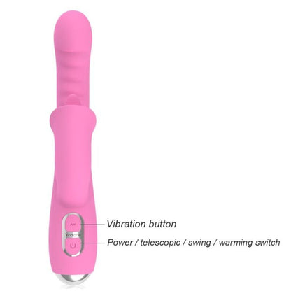NALONE - T-MAY RABBITVIBRATOR MED TRYCK- OCH OSCILLANDE RÖRELSE