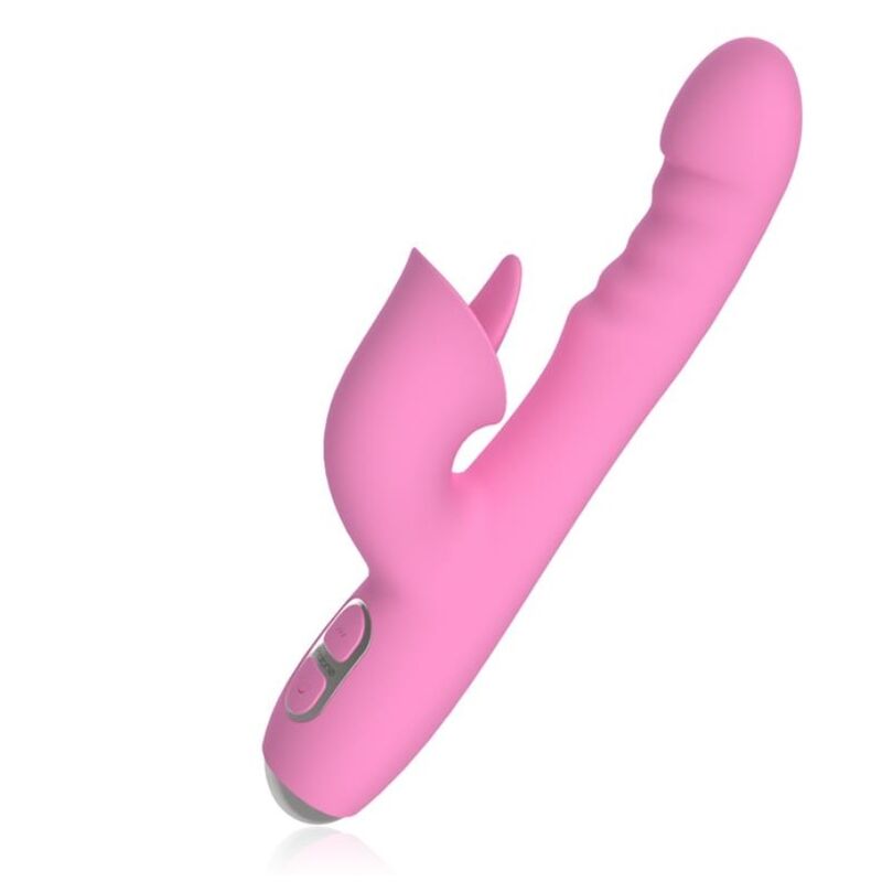 NALONE - T-MAY RABBITVIBRATOR MED TRYCK- OCH OSCILLANDE RÖRELSE