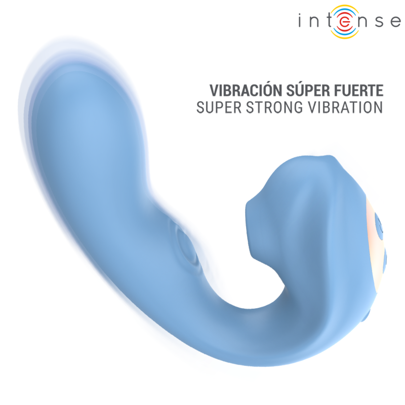 INTENSE - GINA MULTIFUNCTIONELL KLITORISSTIMULATOR BLÅ