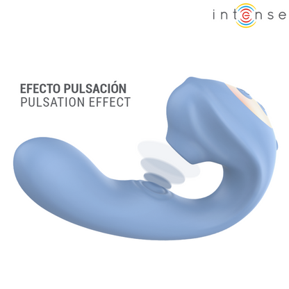 INTENSE - GINA MULTIFUNCTIONELL KLITORISSTIMULATOR BLÅ