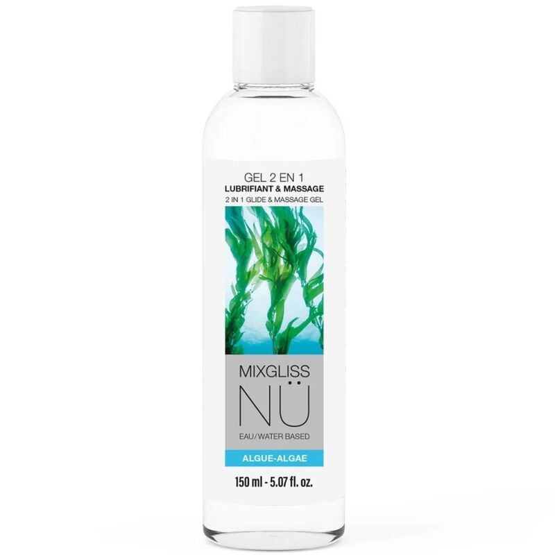 MIXGLISS - 2-I-1 VATTENBASERAT GLIDMEDEL OCH MASSAGEGEL NURU ALGAE 150 ML
