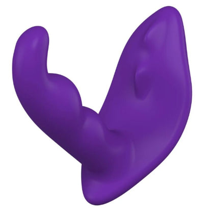 SHE.E.O - ROTERANDE VIBRERANDE ANALSTIMULATOR MED FJÄRRKONTROLL - LILA