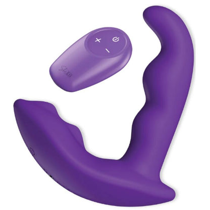 SHE.E.O - ROTERANDE VIBRERANDE ANALSTIMULATOR MED FJÄRRKONTROLL - LILA