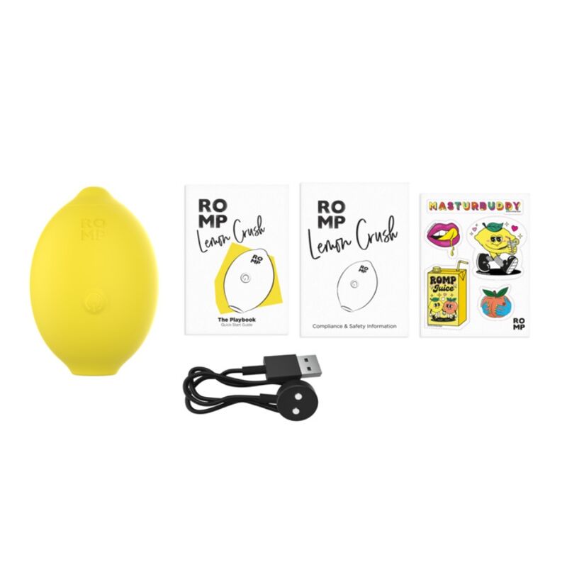 ROMP - LEMON CRUSH PLEASURE AIR KLITORISSTIMULATOR GUL