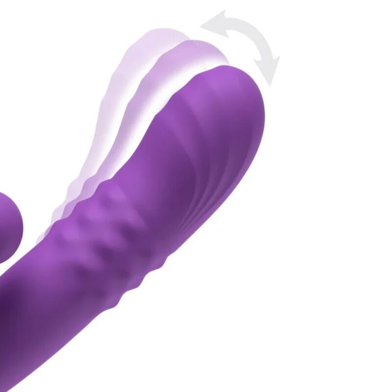 FANTASY FOR HER - HARMONI PRO PURPLE G-PUNKT & KLITORAL KANINVIBRATOR