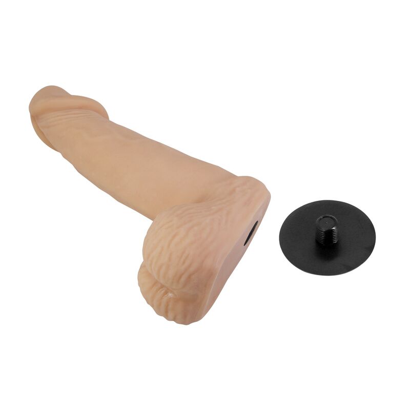 PRETTY LOVE - ZANE SELE MED FLEXIBEL DILDO 17 CM Ø 4,3 CM NATURLIG
