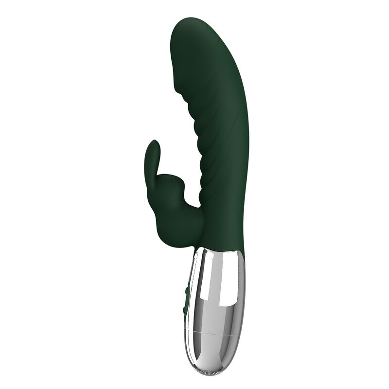 PRETTY LOVE - NAUGHTY BUNNY VIBRATOR 30 FUNKTIONER USB-UPPLADDNINGSBAR GRÖN