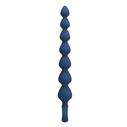 MR PLAY - BLÅ ANALPÄRLOR OCH ANALPLUGG I SILIKON 26,7 CM