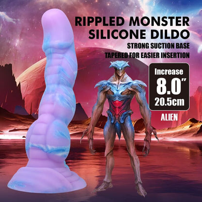 POWER MONSTERS – ALIEN FANTASY SILIKONDILDO 20,5 CM Ø 4,8 CM