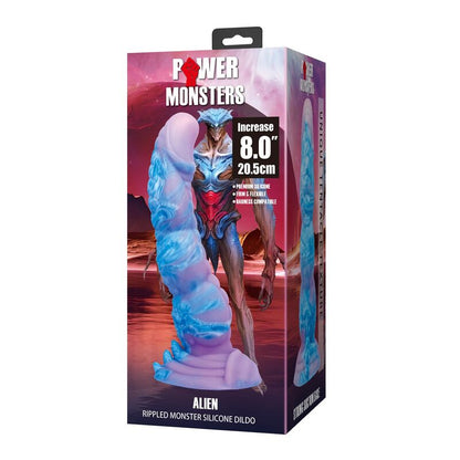 POWER MONSTERS – ALIEN FANTASY SILIKONDILDO 20,5 CM Ø 4,8 CM