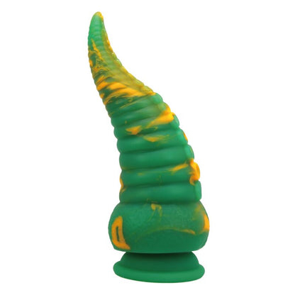 POWER MONSTERS - ABYSSAL COLOSSUS TVÅFÄRGAD FANTASY-DILDO I SILIKON 22,5 CM Ø 6 CM
