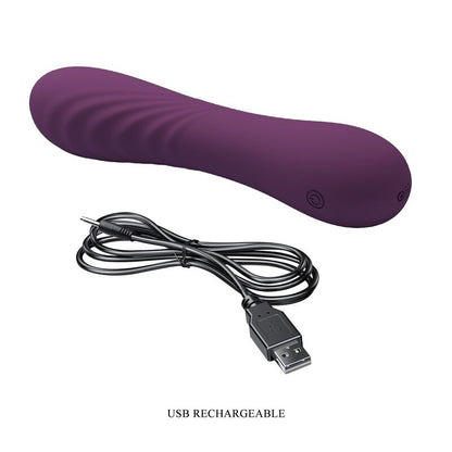PRETTY LOVE - ALEXISROSE UPPLADDNINGBAR VIBRATOR 10 FUNKTIONER LILA