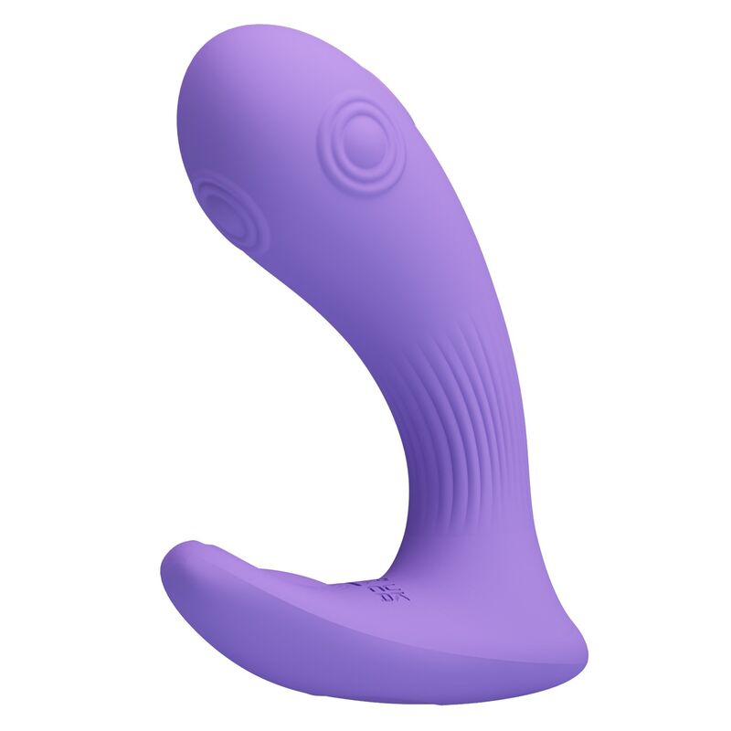 PRETTY LOVE - ANDROMEDA UPPLADDNINGSBAR VIBRATOR FÖR DUBBELSTIMULERING LILA