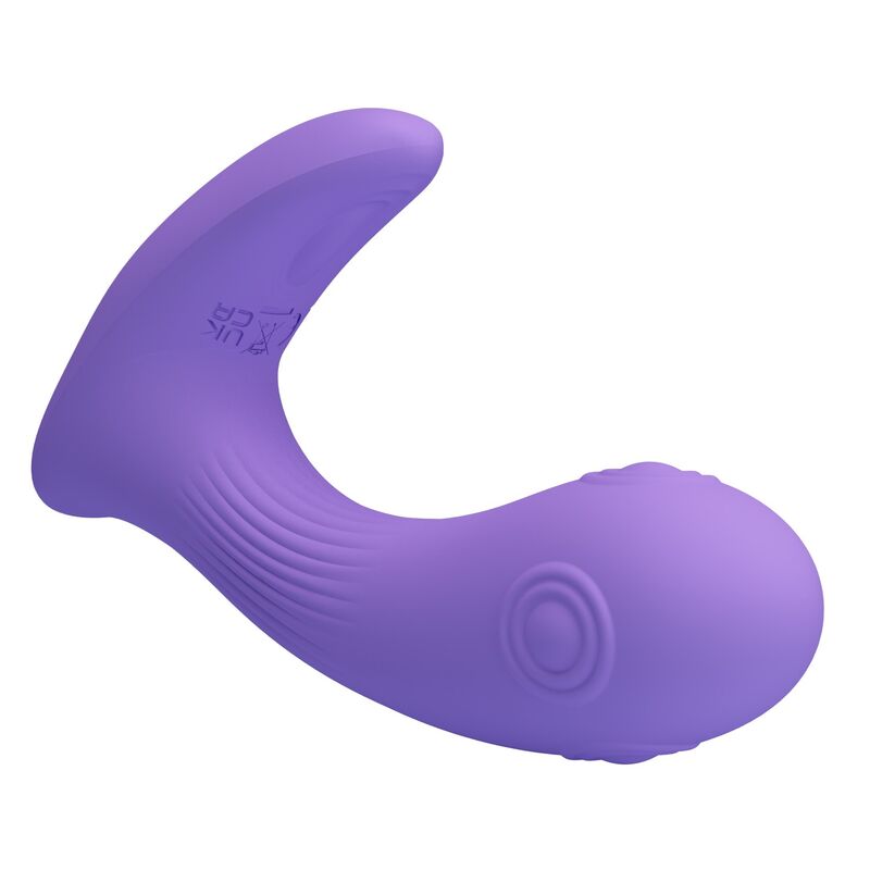PRETTY LOVE - ANDROMEDA UPPLADDNINGSBAR VIBRATOR FÖR DUBBELSTIMULERING LILA