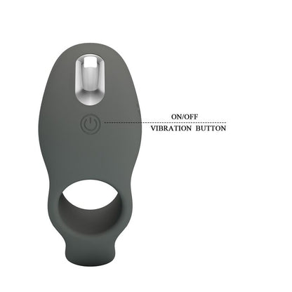 PRETTY LOVE - UPPLADDNINGBAR VIBRERANDE RING MED DUBBEL STIMULERING