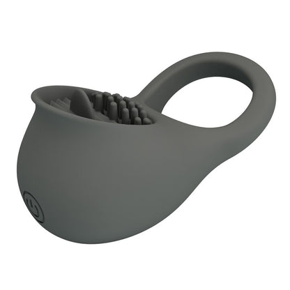 PRETTY LOVE - RECHARGEABLE VIBRATING RING WITH ORAL STIMULATION