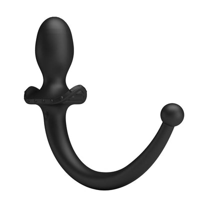 PRETTY LOVE - ANTHONY APP-STYRD ANAL- OCH PERINEUMVIBRATOR SVART