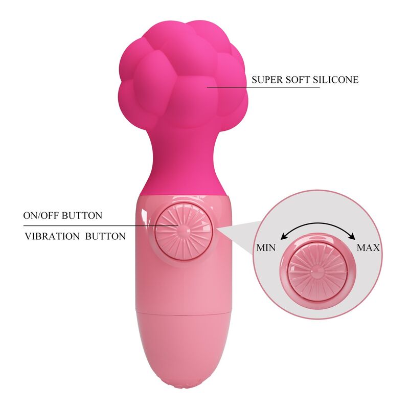 PRETTY LOVE - ANWEN MINI-MASSAGEAPPARAT ROSA