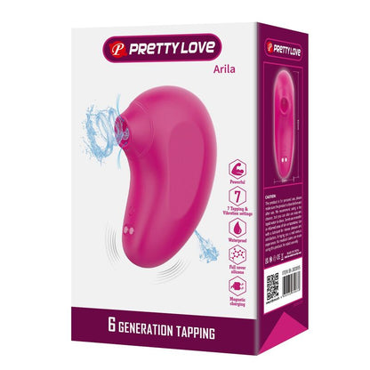 PRETTY LOVE - ARILA UPPLADDNINGBAR KLITORISSTIMULATOR MED SUGFUNKTION OCH VIBRATION ROSA