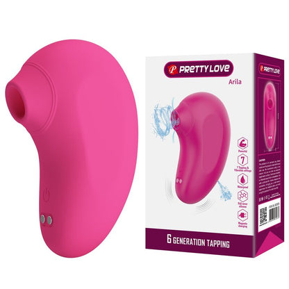 PRETTY LOVE - ARILA UPPLADDNINGBAR KLITORISSTIMULATOR MED SUGFUNKTION OCH VIBRATION ROSA