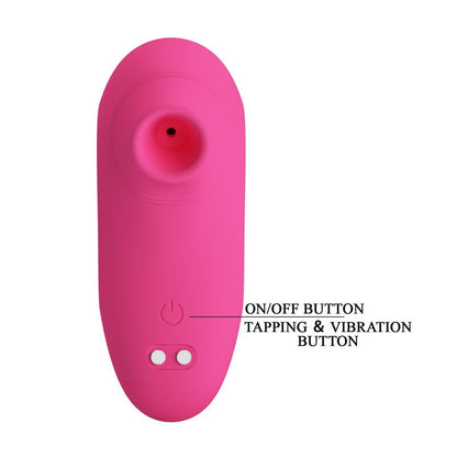 PRETTY LOVE - ARILA UPPLADDNINGBAR KLITORISSTIMULATOR MED SUGFUNKTION OCH VIBRATION ROSA