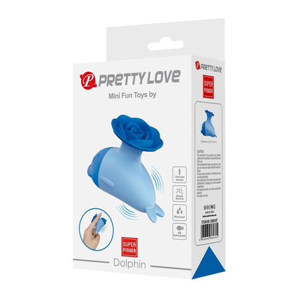 PRETTY LOVE - DOLPHIN MINI USB-UPPLADDNINGSBAR VIBRATOR