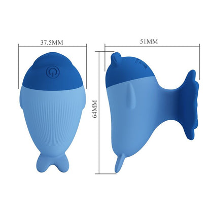 PRETTY LOVE - DOLPHIN MINI USB-UPPLADDNINGSBAR VIBRATOR