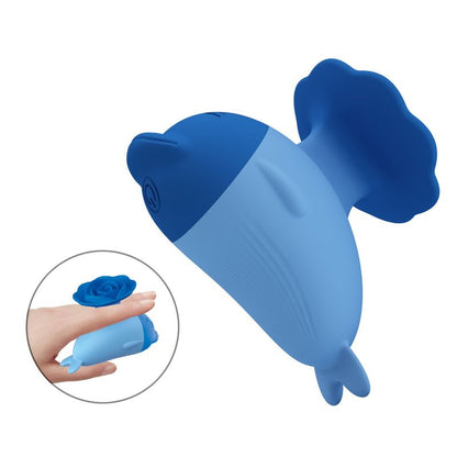 PRETTY LOVE - DOLPHIN MINI USB-UPPLADDNINGSBAR VIBRATOR