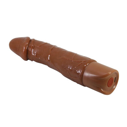 PRETTY LOVE - DONALD REALISTISK VIBRATOR 19,5 CM Ø 4 CM BRUN