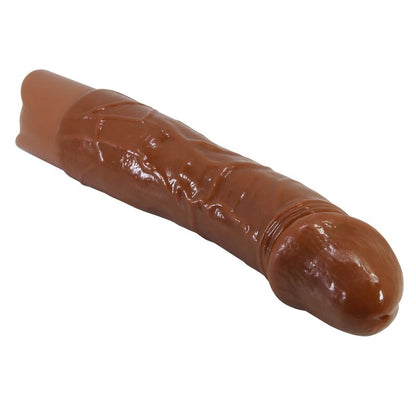 PRETTY LOVE - DONALD REALISTISK VIBRATOR 19,5 CM Ø 4 CM BRUN