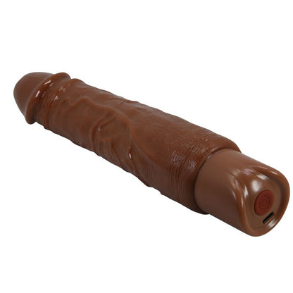 PRETTY LOVE - DUKE REALISTISK VIBRATOR 23,5 CM Ø 4,8 CM BRUN