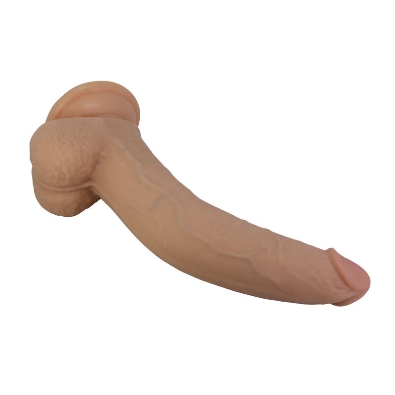 PRETTY LOVE - ELLCUMENT REALISTISK FLEXIBEL DILDO 18 CM Ø 4,5 CM TPE NATURLIG