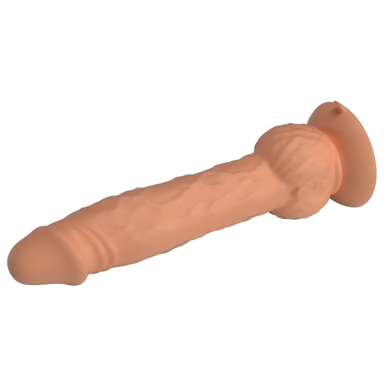 PRETTY LOVE - EREN THRUSTING VIBRATING DILDO 20,5 CM Ø 4,5 CM NATURLIG