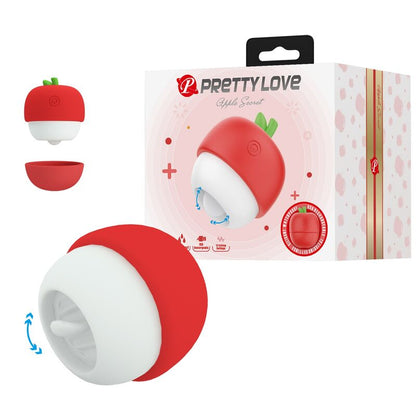 PRETTY LOVE - UPPLADDNINGSBAR KLITORISSTIMULATOR MED TUNG-EFFEKT RÖD