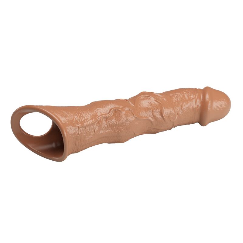 PRETTY LOVE – JUSTERBAR PENISFÖRLÄNGARE 28 CM Ø 4,5 CM BRUN