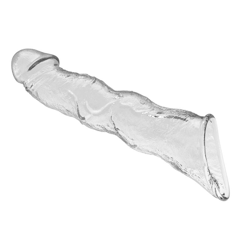 PRETTY LOVE - JUSTERBAR PENISFÖRLÄNGARE 28 CM Ø 4,5 CM TRANSPARENT