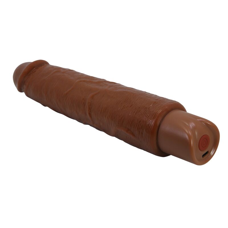 PRETTY LOVE - GAVIN REALISTISK VIBRATOR 25 CM Ø 5 CM BRUN