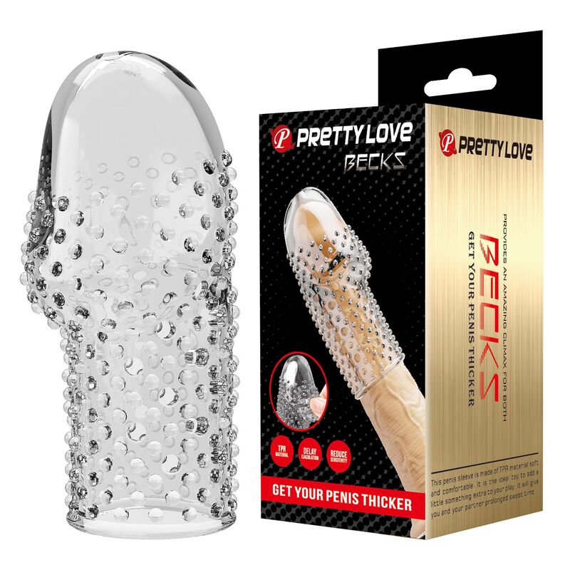 PRETTY LOVE - GEEK PENISFODRAL GÖR DIN PENIS TJOCKARE GENOMSKINLIG
